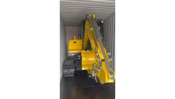 Small Crawler Excavator Bucket Capacity 0.22m³
