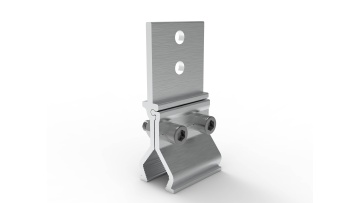Extended Version Straight Roof Aluminum Clamp