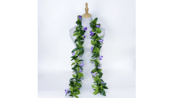 KN-hl135 maile leaf with tuberose lei