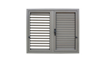 Best Winter Insulated Windows: New Stock Arrival 30X30 Double Pane Steel Frame Gambia Security Shutter Louvered Window1