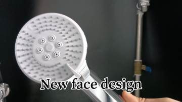 Leelongs Ningbo Factory Bathroom Modern Plastic 3 Adjustable Spray Modes Universal Shower Head1