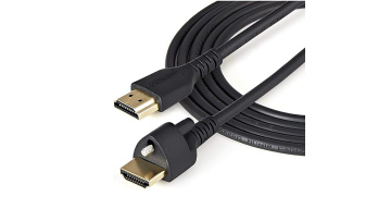High Speed HDMI Cable with Ethernet and Locking Connector