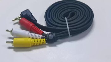 OME Factory 3.5mm audio jack male to 3 RCA Female Jack Adapter Splitter  Audio Cable for AV TV1
