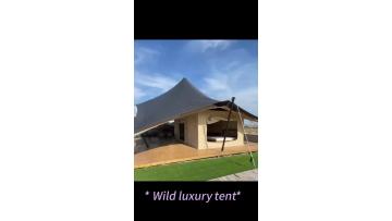 Wild luxury tent