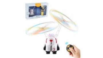Light Gesture Sensing Flying Spaceship Toy with RC Aircraft1