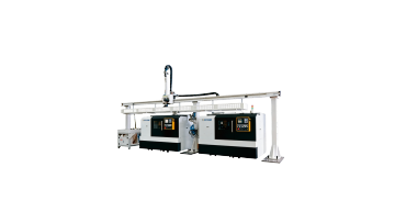 Gantey Robot Automatic CNC Turning Line