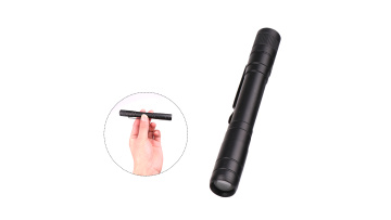 UV Portable Medical FlashlightMedical Handy Pen Light Mini Nursing Flashlight LED Torch Lamp With Stainless Steel Clip Pocket Le1