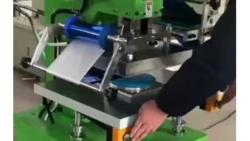 Flying disc hot foil stamping machine