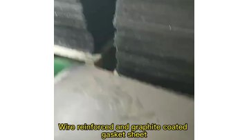 manufacturers sell high pressure resistance graphite gasket sheet with wire mesh1