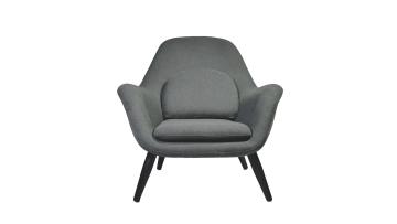 hotel furniture contemporary Italian stylish design space modern hotel living room home furniture leisure fiberglass Swoon Lounge Chair