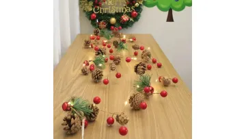 Stunning Twinkling Christmas Garland with Jingle Bells Decor1