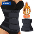 YBFDO Waist Trainer Corset Sweat Belts for Women Waist Trainer Body Shaper Slimming Corset Weight Loss Compression Trimme Belt