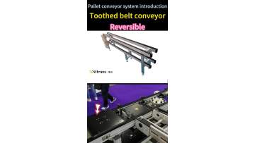 Timing Belt Conveyor For Pallet Transfer System