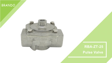 1'' Straight Through Remote Pilot Pulse Jet Diaphragm Valve For Dust Collector