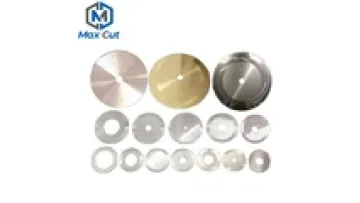 Small Round blade Electric HSS Blade Handheld Fabric Shear For Fabric Cutting Machine1