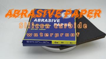 Silicon carbide sand paper