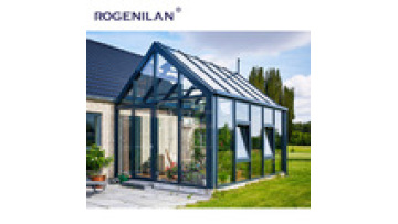 Rogenilan Aluminum alloy sunroom encapsulation sound insulation and heat insulation tempered glass room customization1