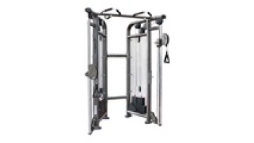 dual adjustable pulley system functional trainer