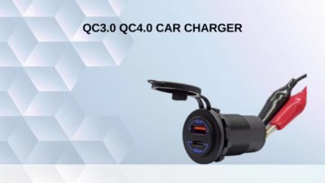 12V/24V USB Outlet QC 4.0 PD Type C and QC 3.0 Dual USB Charger Socket for Car Marine Boat Motorcycle Golf1