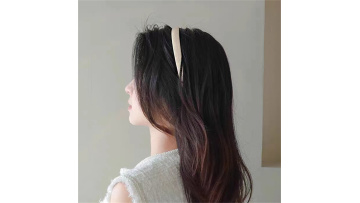 British Style Genuine Leather Headband for Girls
