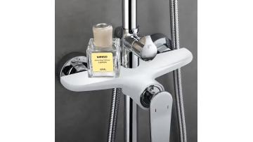 2022 European New Luxury Shower Set Bath and Shower Mixer Rainfall Shower Head Comb Set for Bathroom Contemporary Single Handle1