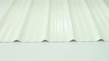PVC roofing sheet white