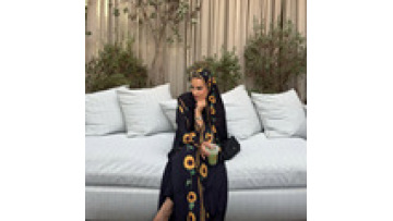 Modest Dubai Open Abaya Cardigan Robe Dress with Headscarf Middle Eastern Printed Muslim Abaya 20251