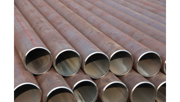 Seamless steel pipe inventory display