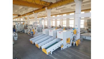 three bale opener +pre opener +carding machine 
