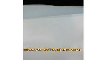 Customization of High-Temperature Resistant Industrial Silicone Pads