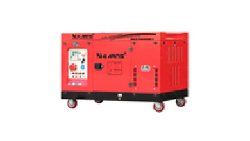 Hiearns DG23000SE3 16KW 20KVA three phase air cooled digital panel diesel generator with wheels1