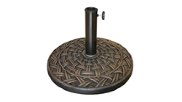 Offset 12kg Plastic Resin Umbrella Crose Base and Parts for Parasol1