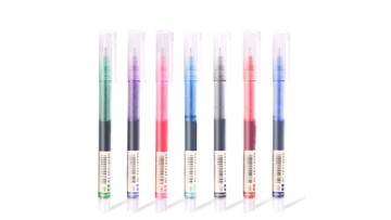 plastic pen and ball-point pen