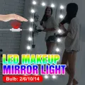 LED 12V Dressing Table Lamp Bulb USB Hand Sweep Sensor Makeup Mirror Light LED Bulb Kit 2 6 10 14 Bulbs Bedroom Cosmetic Lamp