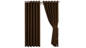 High quality luxury home polyester woven 100% blackout fabric window curtain cloth 2 sided1
