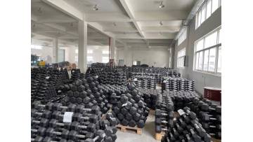 Hexagonal Rubber Dumbbells