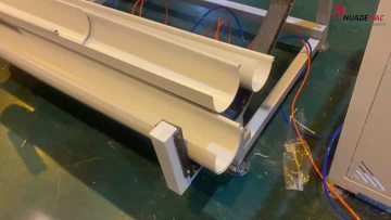 UPVC gutter making machine from huade machinery 