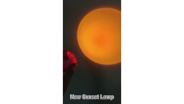 360 Degree Atmosphere Rainbow Sunset Projector LED Table Lamp Home Decoration Colorful USB Led Night Light1