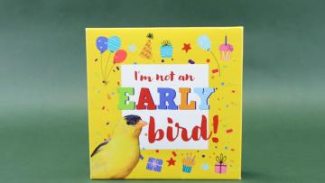 Funny 3D Birthday Pop-Up Card with Moving Bird