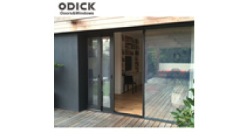 Heavy Duty Bearing 300kg for Each Door Panel Sliding Door for Exterior Design Australian Aluminum Modern Glass Waterproof CN;GUA1
