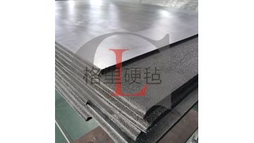 Hard felt board with cutting steps