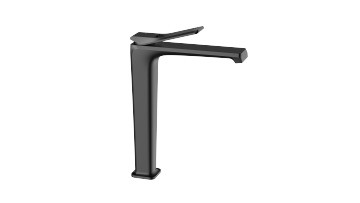 Black Single Bathroom Faucet - DL-01135BK
