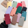 Candy TPU Case For iPhone 11 12 Pro XS Max XR X 7 8 6s 6 Plus 5S 5 SE 2020 Silicone Cover Shell Case For Apple iPhone 11 12 mini