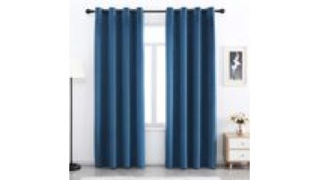 100% polyester blackout grommets bedroom window velvet fabric curtains for the living room bedroom1