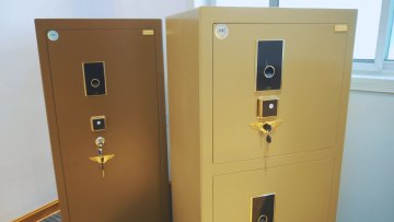 used gun safe box hotel security fingerprint lock big home large safe box1