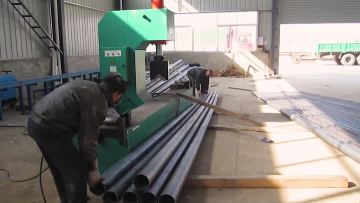 Light Pole Straightening Machine