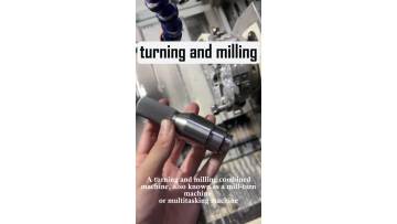 Turning and milling combined machine