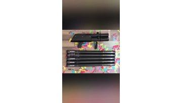 3heads confetti gun sale Wedding Occassion   With Golden Metallic Foil mini cylinder Party Popper1