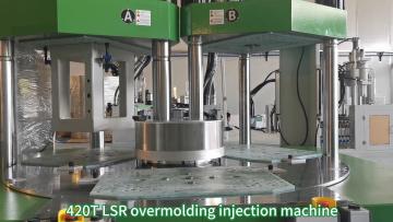 420T LSR overmolding injection machine