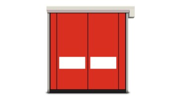 zipper high speed door